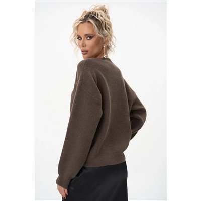 Пуловер Дея (шоколад)