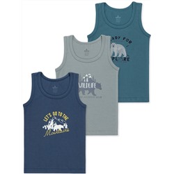 2554 Майка для мальчика многоцвет (BAYKAR)