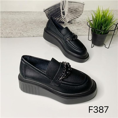 Туфли F387 черные