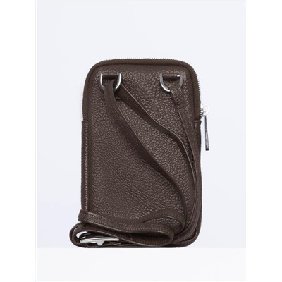 Женская кожаная сумка Richet 3113LN 804 Коричневый