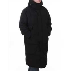 8812 BLACK Пальто пуховое женское (пух)