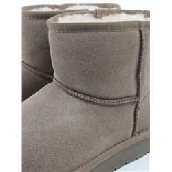 04-PF5854-6 KHAKI Угги женские (натуральная замша, 100% шерсть)