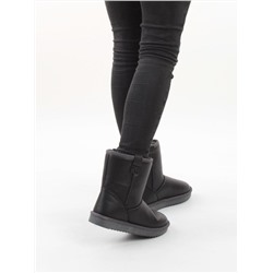 04-PAYH16-1Z BLACK Угги женские (натуральная кожа, 100% шерсть)