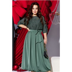 Платье Vittoria Queen 26913 зеленый