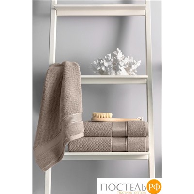PRIME PRIVE ОТИЛИЯ кофе К-т Полотенец, 50x100-1/70х140-1, 2 пр., 100% хлопок, 500 гр/м2