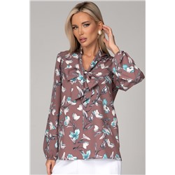 Блузка Бант (ежевика)