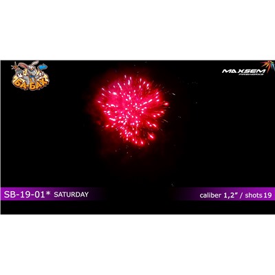 Фейерверк SB-19-01 Счастье / HAPPY (1,2" х 19)