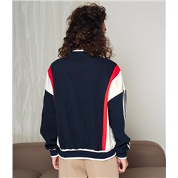 Бомбер #КТ2611 (2), тёмно-синий