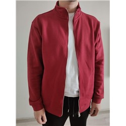 Толстовка 2х нитка воротник стойка U65 красный