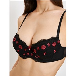Бюстгальтер T-Shirt жен. Longina черный Infinity Lingerie