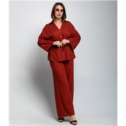Костюм #ОКТ215002, терракотовый
