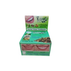 Натуральная зубная паста с Гвоздикой "Herbal Clove Toothpaste" от Bio Way, 25 гр