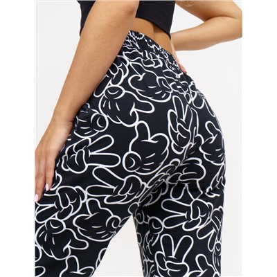 953 Брюки "Черный/микки"