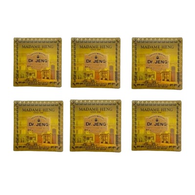 (УПАКОВКА 6 ШТ) Тайское мыло Madame Heng Dr. Jeng Formula Balance, набор 50 гр x 6 шт