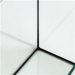 Аквариум «Телевизор» с крышкой, 115 л, 93×32×42/47 см, чёрный