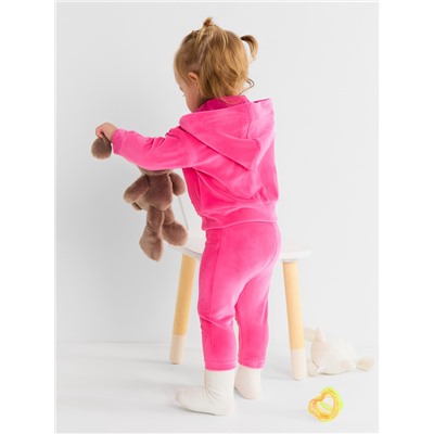 Толстовка Крошка Я Plushy, р. 74-80, фуксия