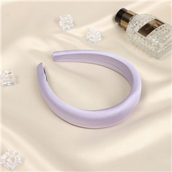 Ободок для волос QF «Жаннет», классик глянец, 3 см, сиреневый