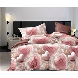 Постельное белье Зима-Лето из поплина с окантовкой ЗЛПО30-1481