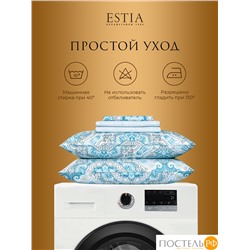 Estia ЭЛЬСНЕР Простыня на резинке 160х200х30, 1 пр, хл.