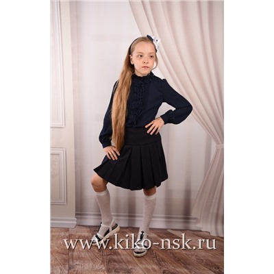 701590 Юбка школьная для девочки Moda Lora