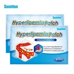 Пластырь для понижения холестерина "Sumifun Hyperlipemia"
