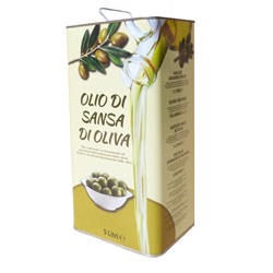 Оливковое масло для жарки Olio di sansa di oliva 5л