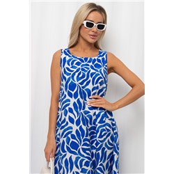 Сарафан длинный лёгкий с принтом Ненси №10