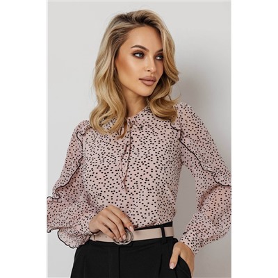 Блузка женская  7091/02/Пудровый