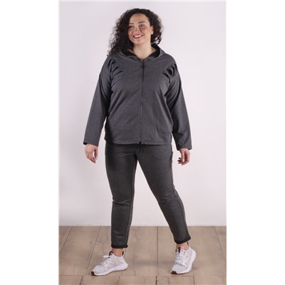 Костюм женский двойка на молнии 253033, размер M,L,XL,XXl