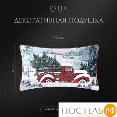 Estia Декоративная подушка КАЛЕРО 30х50, 1пр, плстр.