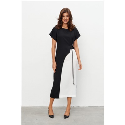 Платье KaVaRi 1134 черно-белый