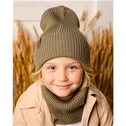 Q 181 D 181 Комплект детский (колпак+снуд) (50-54)