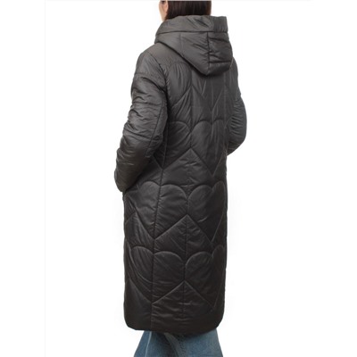 TR-2301 GRAY TURQUOISE Пальто зимнее женское (верблюжья шерсть)