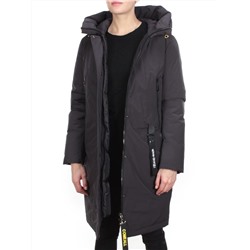 YR-961 DARK GRAY Пальто зимнее женское АЛИСА (200 гр. холлофайбера)