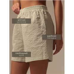 Шорты домашние женские SL Home Basic, зелёные