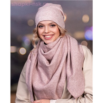 LS 3005 PL 3005 Комплект женский флис (колпак+косынка) (56-58)