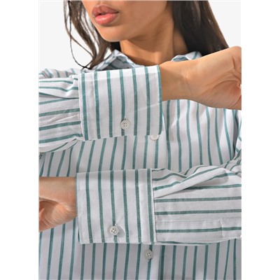 Женская рубашка оверсайз хлопок CRACPOT