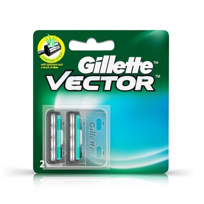Gillette Vector (2шт) EvroPack orig