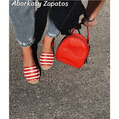 AB. ZAPATOS • 408 • ROJO-BLANCO РАСПРОДАЖА