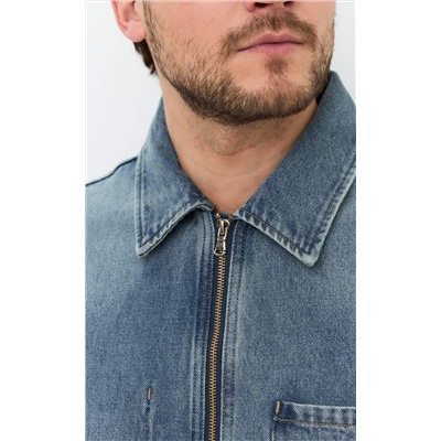Куртка джинс F511-1253-1 l.blue