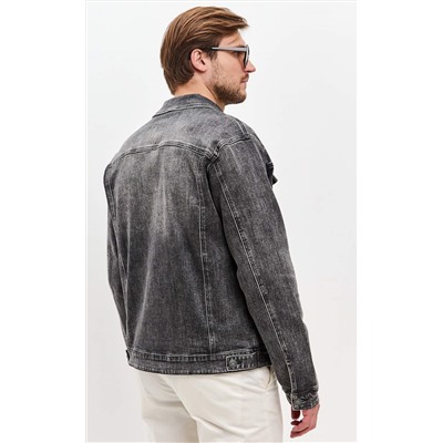 Куртка джинс F311-1296 l.black