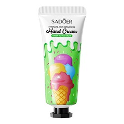 Крем для рук ЗЕЛЕНЫЙ ЧАЙ, Sadoer ICE CREAM 20g