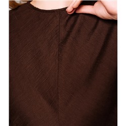 Платье #ОКТ035015, шоколадный