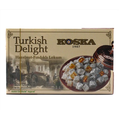 Рахат-лукум с фундуком, Koska, 125 г