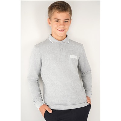 Рубашка-поло с длинным рукавом для мальчика Happyfox
