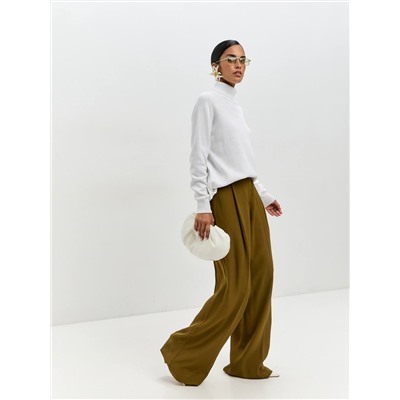 Джемпер водолазка HANNA, Белый