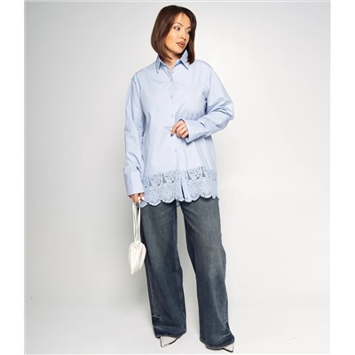 Рубашка #КТ6808 (2), голубой