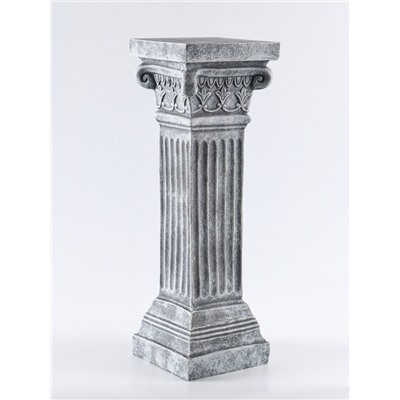 Колонна декоративная «Цветы» 54×18×18 см, антик