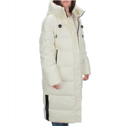 H-2202 WHITE Пальто зимнее женское (200 гр .холлофайбер)