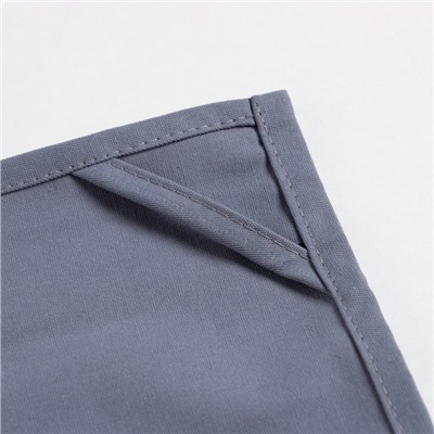 Полотенце кухонное «Этель» Kitchen, 40×73 см, хлопок 100%, саржа 220 г/м², синее